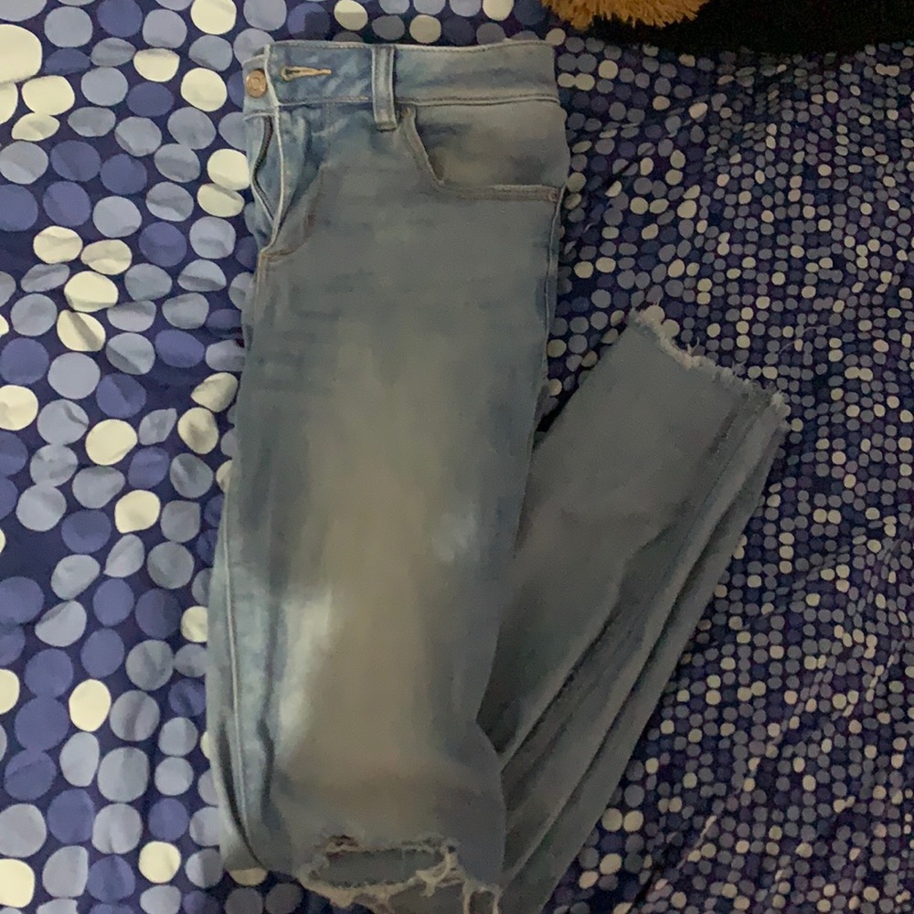 Garage ripped jeans